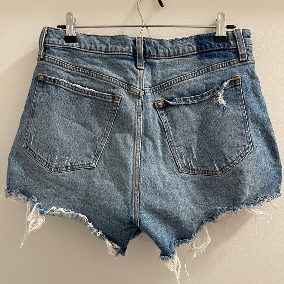 Abercrombie & Fitch The Mom Short - High Rise CURVE LOVE - Picture 7 of 8